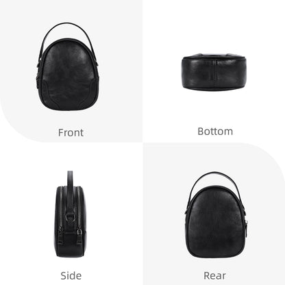 Iswee Small Crossbody Bag for Women Small Leather Shoulder Purse Phone Bag | Designer Satchel Handbags Ladies Pocketbooks with 2 Adjustable Strap 3-Way Carry Multi-pocket Organizer Mini Bag