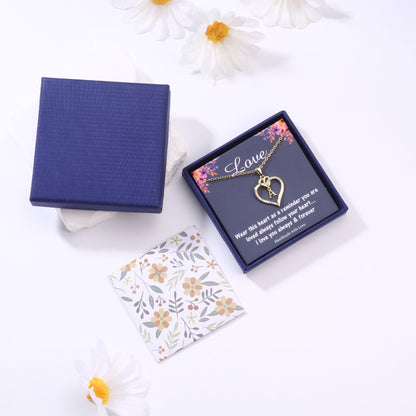 STORUP Heart Initial Necklaces for Women Girls, 14K-Gold-Plated Initial A-Z Heart Necklaces for Teen Girl Jewelry Birthday Gifts for Girls Women Her Wife Mom