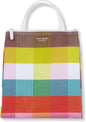 Kate Spade New York, Portable Soft Cooler Lunch Bag with Silver Insulated Interior Lining and Storage Pocket, Joy Dot