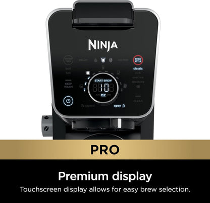 Ninja Drip Coffee Maker With K Cup Combo, DualBrew Pro Specialty Coffee System, Coffee Machine Compatible with K-Cup Pods, 12 Cup Single Serve Coffee Makers with Paper Filter, CFP301