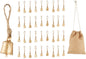 Deco 79 Rustic Metal Cowbell Decorative Bells, 4" x 3" x 29.01", Gold