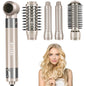 Dual Voltage 3 in 1 Hot Hair Styler – High-Speed Hair Dryer with Air Wrap for Women with Extra Long Barrel Air Styler, European Hair Tools Styling, Fast Drying and Quick Styling, Travel Case