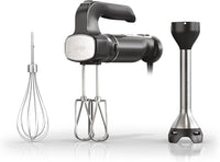 Ninja CI100C Foodi Power Mixer System Immersion Blender and HandMixer Combo, Black