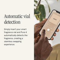 Pura & Guy Fox Home Scent Refill - Smart Air Diffuser - Up to 120-Hours of Luxury Fragrance per Refill - Home Essential - Clean & Safe Diffuser Fragrance - 2 Pack, SoHo