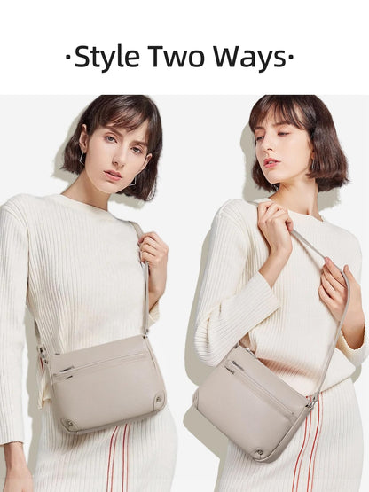 WESTBRONCO Crossbody Bags for Women, Medium Size Shoulder Handbags, Satchel Purse with Multi Zipper Pocket
