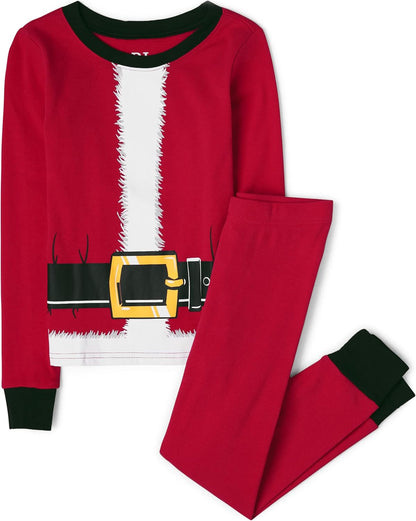 The Children's Place Family Matching, Christmas and Holiday Pajama Sets, Cotton