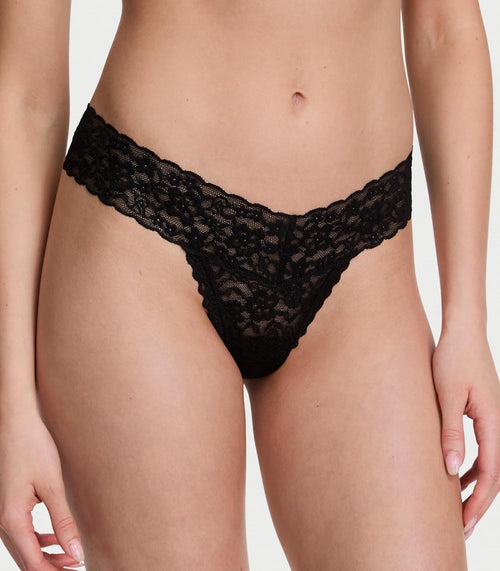 Victoria's Secret Women's Lace Thong Underwear, Panties for Women, Multi Pack (XS-XXL)