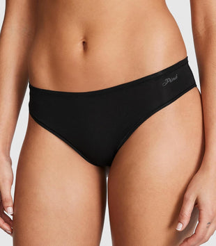 Victoria's Secret PINK Women's Cotton Cheeky Underwear, Minimal Coverage Panties for Women, Multi Pack (XS-XXL)