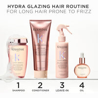 Kerastase Gloss Absolu High-Shine Anti-Frizz Conditioner - Deeply Hydrates & Detangles, Instantly Softens, For Glossy & Bouncy Hair