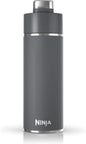 Ninja Thirsti 18oz Travel Water Bottle, For Carbonated Sparkling Drinks, Colder and Fizzier Longer, Leak Proof, 24 Hrs Cold, Dishwasher Safe, Stainless Steel Insulated Tumbler, Cloud White, DW1801WH