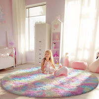 Ophanie Area Rugs for Living Room Bedroom, Upgrade Non-Slip Fluffy Soft Grey Shag Carpet, Indoor Floor Gray 4x6 Fuzzy Shaggy Living Room Plush Rug for Kids Home Dorm Decor Aesthetic