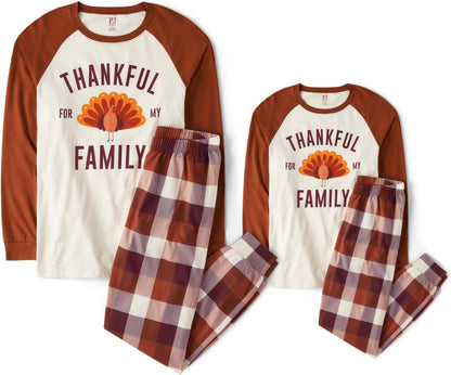 The Children's Place Family Matching, Christmas and Holiday Pajama Sets, Cotton