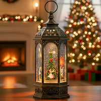 Christmas Snow Globes, Adoration of The Magi Nativity Manger Scene, Silent Night Music Water Lantern, Holiday Decorations Gifts for Family, Children or Friends