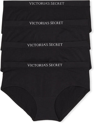 Victoria's Secret Women's Seamless Hipster Underwear, Moderate Coverage Panties for Women, Multi Pack (XS-XXL)