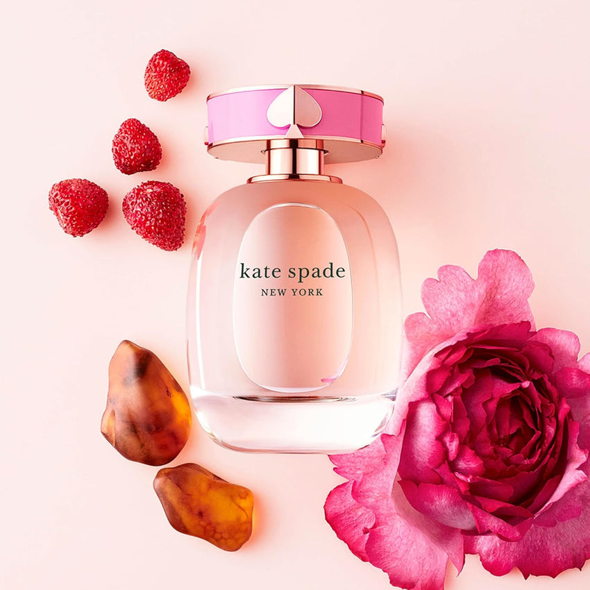 kate spade new york Eau de Parfum - Long Lasting Fragrance with notes of Strawberry, Rose & Cashmeran - Floral & Fruity