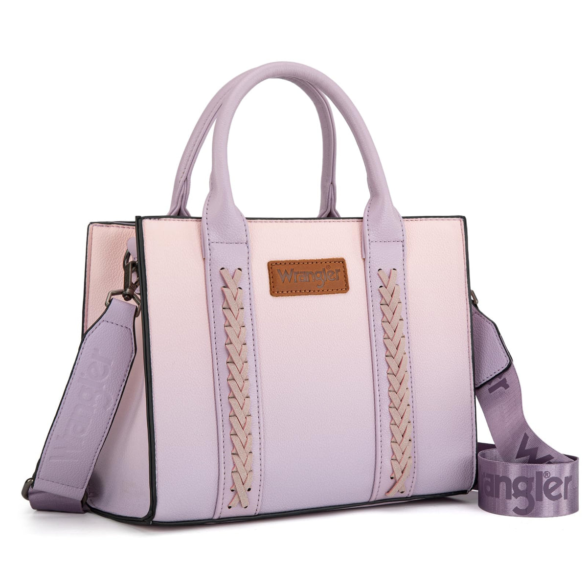 Wrangler Tote Bag for Women Designer Satchel Handbags Top-handle Purses with Strap