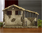 Christmas Nativity Lighted Stable for 14" Nativity Set