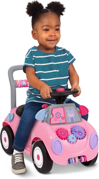 Toddler Car Ride On, Toddler Toys for Ages 1-3, Baby Toys, Radio Flyer Busy Buggy, Red, Sit to Stand Ride On