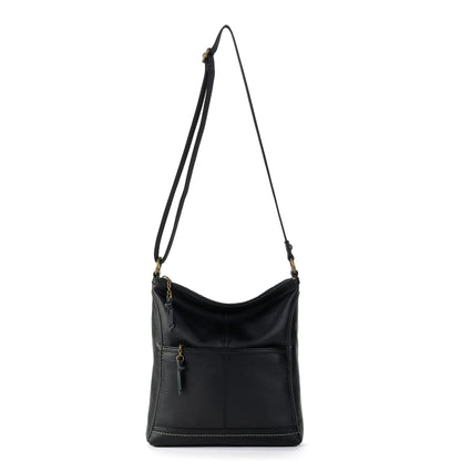 The Sak iris Leather Crossbody Purse - Women's Handbag for Everyday & Travel - Cross Body Bag With Zipper Closure