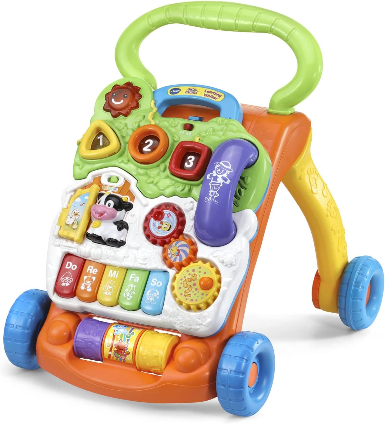 VTech Sit-to-Stand Learning Walker (Frustration Free Packaging), Blue