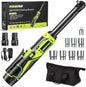 3/8" Cordless Ratchet Wrench, 6-inch Extended Ratchet Wrench, 40Ft-lbs 400RPM Cordless Ratchet, 2 Batteries Power Electric Ratchet Driver with Variable Speed, 7 Sockets, LED Light
