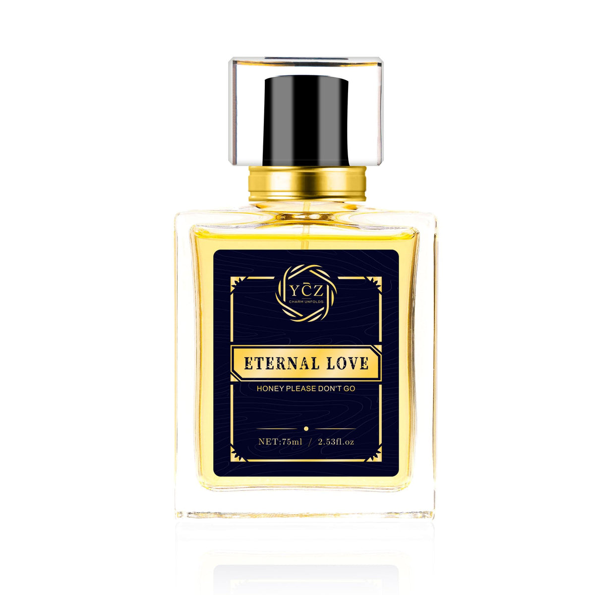 Ycz Midnight Marine Eau de Parfum for Men, 1.7 Fl Oz (50 mL), Long-Lasting Cologne, Fresh Marine & Woody Fragrance with Grapefruit, Ginger and Cedar Notes for Daily Wear, Date Night and Gifts