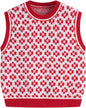 CIDER Sweater Vest Women Sleeveless Cropped Sweaters Cute Graphic Tank Tops Old Money Clothes Fall Outfits