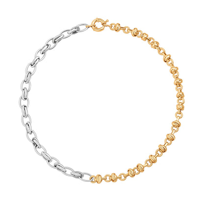 Aobei Pearl 18K Gold Plated Paperclip Chain Choker Satellite Chain Freshwater Cultured Biwa Pearl Pendant Necklace Dainty Turquoise Jewelry for Women