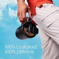 BrüMate Müv - 15oz 100% Leak Proof Insulated Coffee Mug with Handle & Lid - Stainless Steel Coffee Travel Mug - Double Walled Coffee Cup (Nightfall Blue)