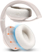 WC SweatZ Studio Pro - Patented Protective Silicone Earpad Covers for Beats Studio Pro Made by Wicked Cushions | Sweatproof & Easily Washable | Black