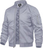 7DAY'S Men's Bomber Jackets Thermal Quilted Jacket Water Resistant Warm Winter Coats