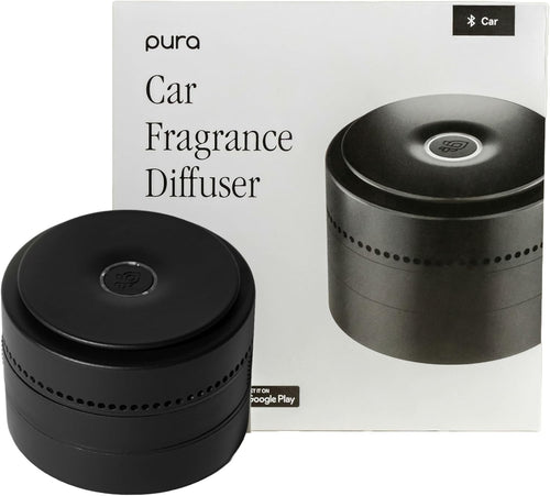 Pura Car Diffuser - Portable Fragrance System - On/Off Controlled Through Car Acceleration - Adjustable Intensity Control Through App - Fragrances Sold Separately