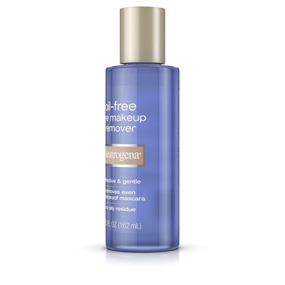 Neutrogena Gentle Oil-Free Eye Makeup Remover & Cleanser for Sensitive Eyes, Non-Greasy Makeup Remover, Waterproof Mascara Remover, Dermatologist & Ophthalmologist Tested, 8 fl. oz