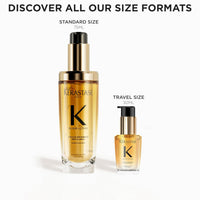 Kerastase Elixir Ultime Refillable Hair Oil - Hydrates & Smoothes Frizz, Adds Shine, With Wild Camellia, Nourishes & Strengthens Hair
