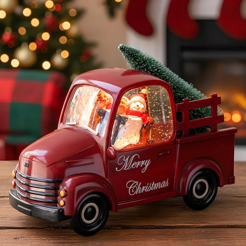 Christmas Snow Globes, Adoration of The Magi Nativity Manger Scene, Silent Night Music Water Lantern, Holiday Decorations Gifts for Family, Children or Friends