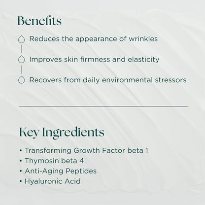 Marini SkinSolutions Transformation Face Cream - Advanced Moisturizer with Anti-Aging Peptides, Growth Factors & Hyaluronic Acid - Cruelty Free - Made in the USA - 1 oz