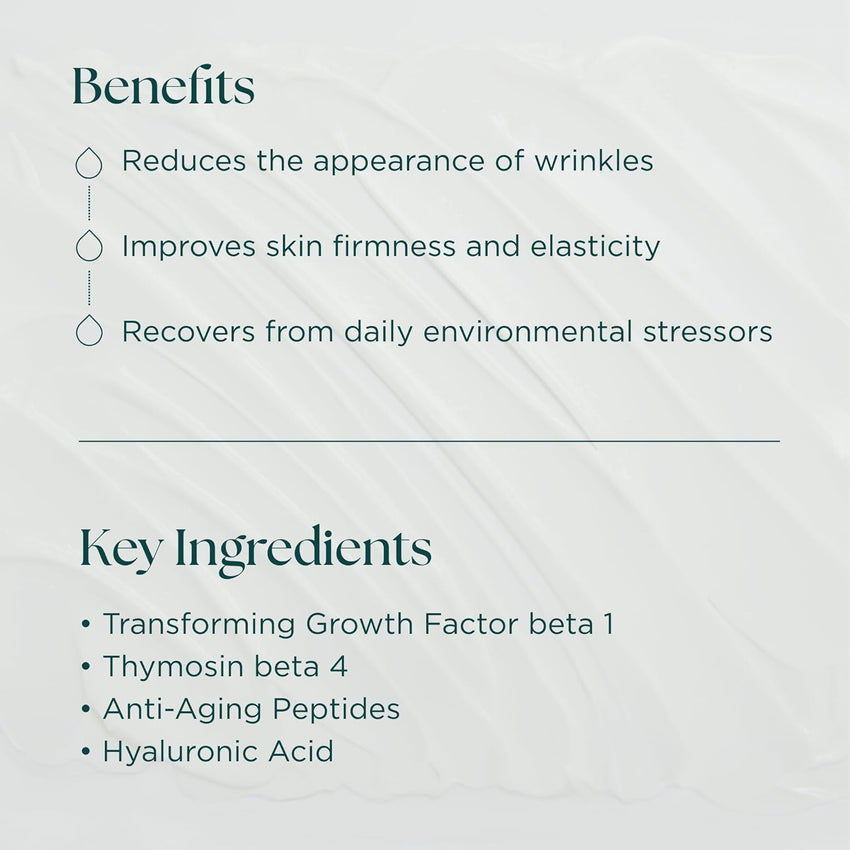 Marini SkinSolutions Transformation Face Cream - Advanced Moisturizer with Anti-Aging Peptides, Growth Factors & Hyaluronic Acid - Cruelty Free - Made in the USA - 1 oz