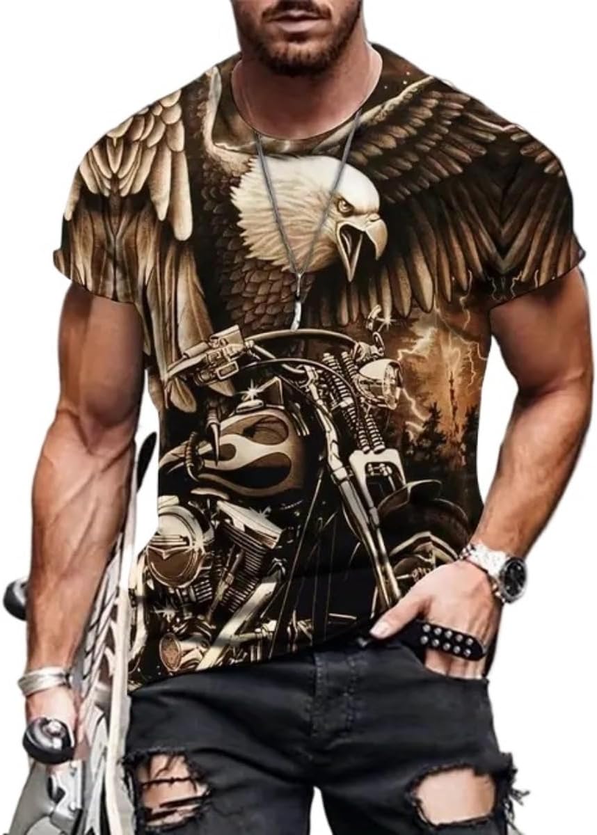 7DAYS Breathable Quality Loose Men's Short Sleeve T-Shirt - 7DAY'S