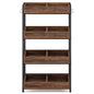 7DAY'S Wood Fruit Vegetable Storage Rack Stand, 4 - Tier Storage Organizer - 7DAY'S