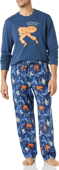Amazon Essentials Disney | Marvel | Star Wars Men's Flannel Pajama Sleep Sets