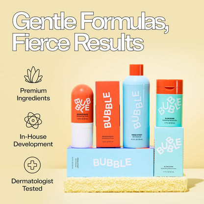 Bubble Skincare Slam Dunk Hydrating Face Moisturizer - Lightweight Face Lotion With Vitamin E + Aloe Vera - Daily Facial Moisturizer for Normal + Dry Skin - Skin Care with Blue Light Protection (50ml)