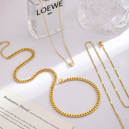 Coshilta Layered Gold Necklaces for Women, 14K Plated Gold Sterling Silver Plated Dainty Pendant Necklace Set with Cubic Zirconia,Stackable Chain Choker,Trendy Personalized Jewelry Gift Non Tarnish