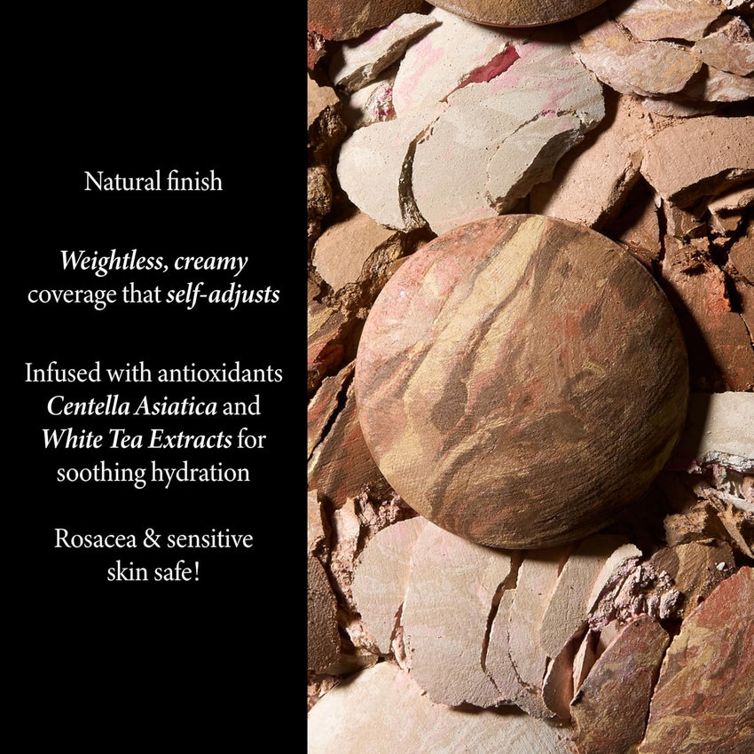 LAURA GELLER NEW YORK Baked Balance-n-Brighten Foundation with Kabuki Brush Makeup Set, Light