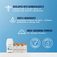 Carpe Antiperspirant Underarm and On-The-Go Wipes Package (1 Underarm Clinical Strength, 15 Individual Antiperspirant On-The-Go Wipes), Stop Excessive Sweat - Great for Hyperhidrosis