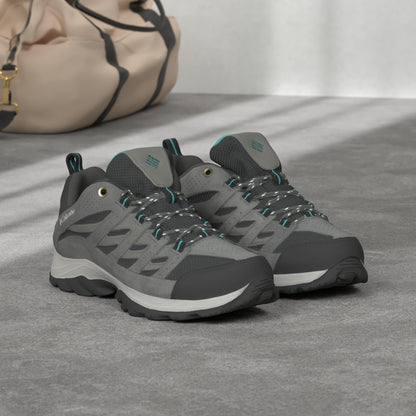 Columbia Womens Crestwood Hiking Shoe, Graphite/Kettle, 10Columbia Womens Crestwood Hiking Shoe, Graphite/Kettle, 10