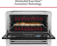 KitchenAid Digital Air Fry Countertop Oven, KCO124BM, Black Matte