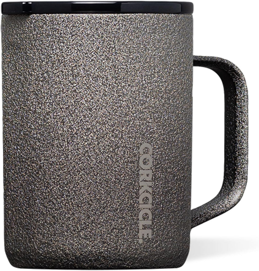 Corkcicle Classic Coffee Mug - Triple Insulated Stainless Steel for Travel - Shatter-Proof Lid - Keeps Drink Hot Over 3 Hours - Holiday Mug Gift - Great for Gifting Warmth - 16 oz - Dragonfly