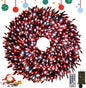 50FT 1000 LED Christmas Cluster Lights, Firecracker String Lights with Remote & 8 Modes & Timer, Waterproof Fairy Twinkle Light Plug in for Indoor Outdoor Party Garden Xmas Tree Decoration, Warm White