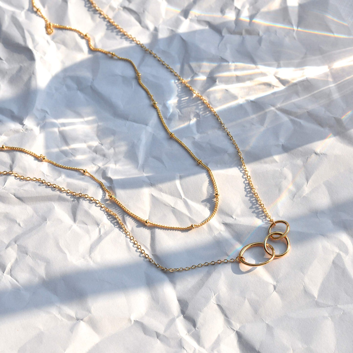 MEVECCO Layered Heart Necklace Pendant Handmade 18k Gold Plated Dainty Gold Choker Arrow Bar Layering Long Necklace for Women