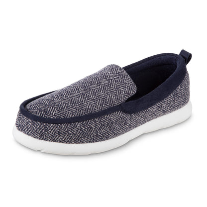 isotoner Zenz Men's Hatch Knit Boater Moccasinisotoner Zenz Men's Hatch Knit Boater Moccasin